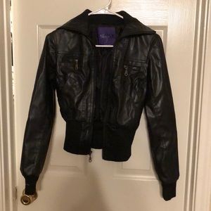 Leather jacket